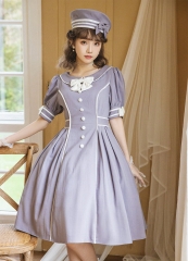 Slow Down Our Busy Lives Sailor Lolita OP Dress