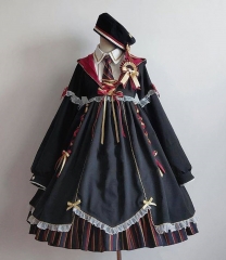 Puppet Night -The Cute Little Witch- Lolita OP Dress Set