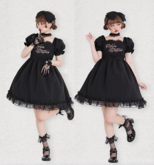 Miwako -Cream Waffles- Vintage Sweet Lolita OP Dress Version I