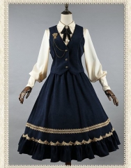 Dmanor -Princess's Diary- Lolita Blouse, Vest and Skirt