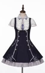 (Navy Blue Color) Yupbro -Coronation of My Princess- Lolita JSK, Blouse, Jacket and Capes