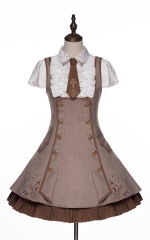 (Khaki Color) Yupbro -Coronation of My Princess- Lolita JSK, Blouse, Jacket and Capes