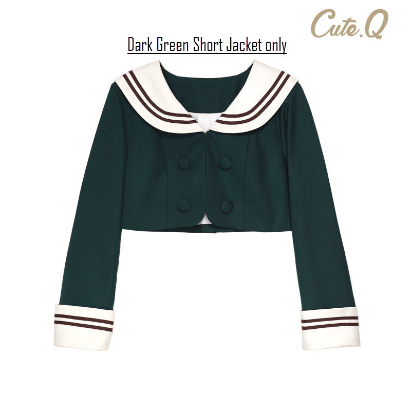 Cute.Q -Junior Sailor Academy- Sailor Lolita Short Jacket and