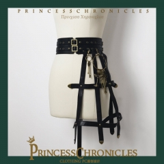 Princess Chronicles -Princess's Knight Dream- Ouji Lolita Hat, Corset and Waist Pendants