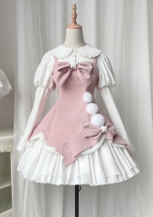 The Winter Fairy Tale Sweet Lolita Jumper Dress and Blouse