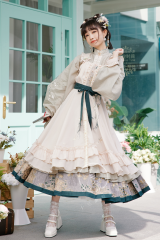 The Loveliness of Spring Hanfu Style Qi Lolita Set