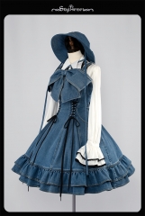 SibylHeise -Ardea Cinerea- Lolita Corset Jumper Dress Version 2.1 (Ready in Stock)
