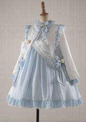 The Fantastic Twins Lolita OP Dress, Ouji Blouse and Ouji Shorts