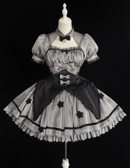 Alice Girl -The Sweet Little Magician- Lolita Jumper Dress Set