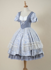 Fantastic Wind -Return of Happiness- Vintage Classic Lolita OP Dress