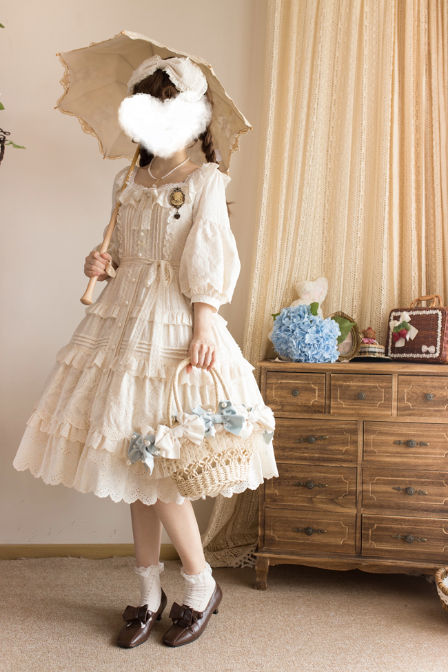 Forest Song -To My Dear Teleisha- Vintage Classic Lolita OP Dress