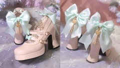 Sheep Puff -The Key of The Butterfly- Lolita Shoes