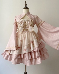 Cherry in Spring Wa Lolita JSK and Matching Top Wear