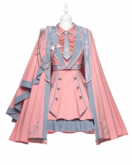(Pink Blue Color) Yupbro -Coronation of My Princess- Lolita JSK, Blouse, Jacket and Capes