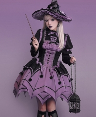 YingLuoFu -The Polar Night Witch- Gothic Lolita Set