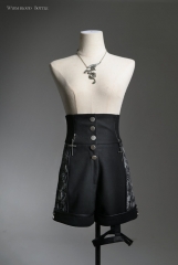 LilithHouse -Wyrm Breath- Ouji Lolita Gothic Lolita Short Pants