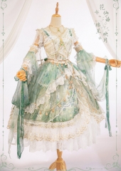 Bramble Rose -Hua Xian Qu LouLan- Lolita Jumper Dress