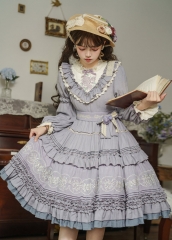 Annie Parcel -Roses Begin Blooming- Vintage Classic Lolita OP Dress