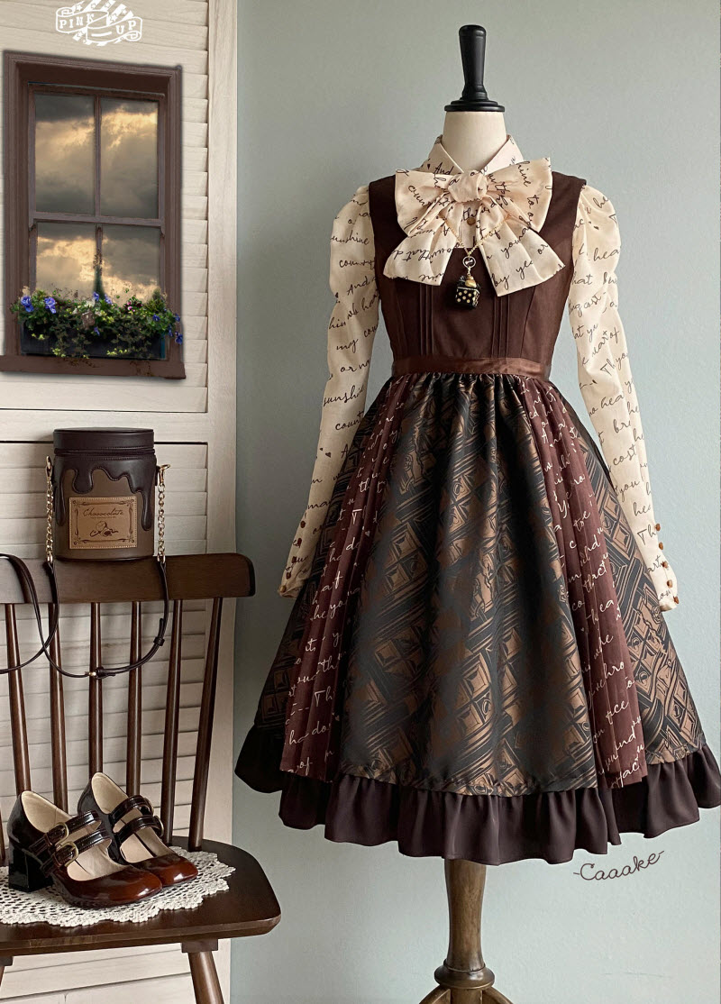Chocolate lolita dress hotsell