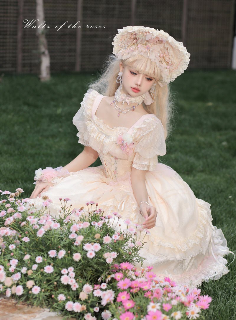 Rose Waltz by Aurora Borealis Corset Lolita Dress - Ready Mader