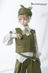 (Mocha Color) Princess Chronicles -The Secret Morning Post- Ouji Blouse, Vest and Trousers