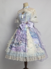 The Nine Colored Deer Qi Lolita OP Dress Set