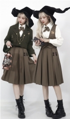 The Orange Juice Magic Club Lolita Jacket, Blouse, Vest and Skirt