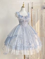 Love is Approaching Vintage Classic Lolita Jumper Dress