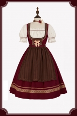 Nikki Tomorrow -Leisurely Country Life- Vintage Classic Lolita OP Dress