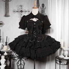 Prayer to the Holy Cross Gothic Lolita Jumper Dress