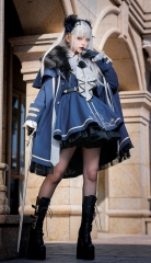 The Oath of the Royal Guard Military Lolita Jacket, Cape and Blouse Set
