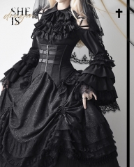 He/She is Loong Ouji Gothic Lolita Corset