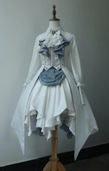 Bones Hidden in the Deep Sea Ouji Gothic Lolita Vest, Blouse, Shorts, Skirt and Trousers