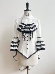 Little Dipper -Chapter of the Oath- Ouji Lolita Blouse (3/4 Sleeves Version)