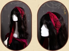 Bramble Rose -The Little Rose- Vintage Classic Lolita Headband