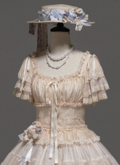 ZUO -Romantic Rose- Vintage Classic Lolita Blouse